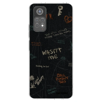 Picasee silikonový průhledný obal pro Xiaomi Redmi Note 11S 5G - CONFESSION