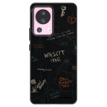 Picasee silikonový černý obal pro Xiaomi 13 Lite - CONFESSION