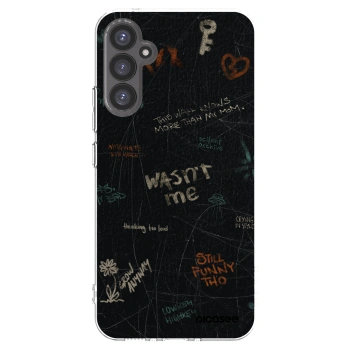 Picasee silikonový průhledný obal pro Samsung Galaxy A34 5G A346B - CONFESSION