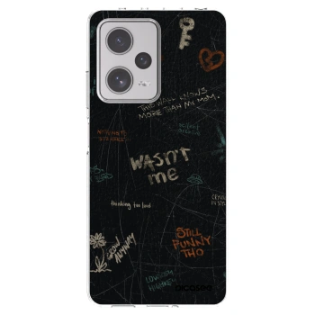 Picasee silikonový průhledný obal pro Xiaomi Redmi Note 12 Pro+ 5G - CONFESSION