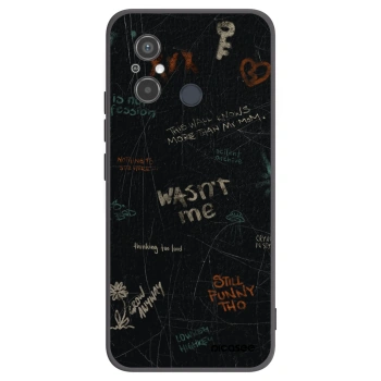 Picasee silikonový černý obal pro Xiaomi Redmi 12C - CONFESSION