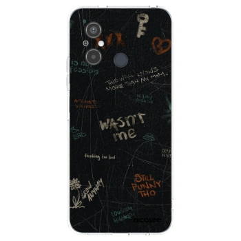 Picasee silikonový průhledný obal pro Xiaomi Redmi 12C - CONFESSION