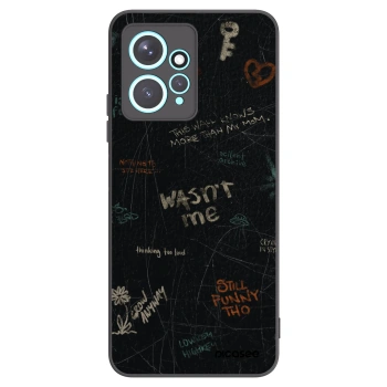 Picasee silikonový černý obal pro Xiaomi Redmi Note 12 4G - CONFESSION