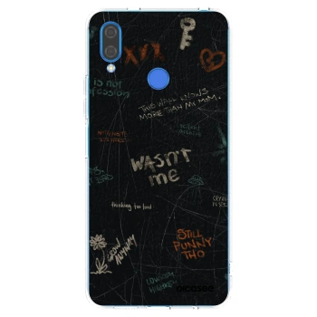 Picasee silikonový průhledný obal pro Huawei Nova 3 - CONFESSION