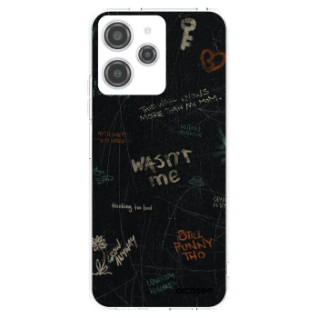 Picasee silikonový průhledný obal pro Xiaomi Redmi 12 4G - CONFESSION