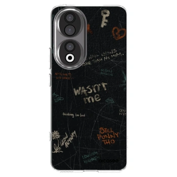 Picasee silikonový průhledný obal pro Honor 90 5G - CONFESSION