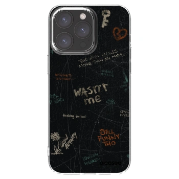 Picasee silikonový průhledný obal pro Apple iPhone 15 Pro Max - CONFESSION