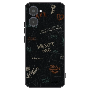 Picasee silikonový černý obal pro Realme 10 4G - CONFESSION