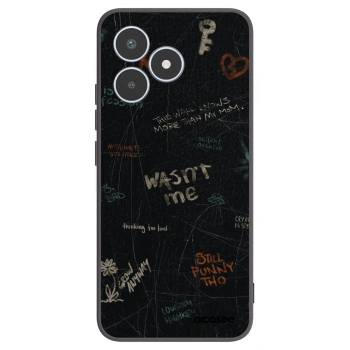 Picasee silikonový černý obal pro Realme C53 - CONFESSION