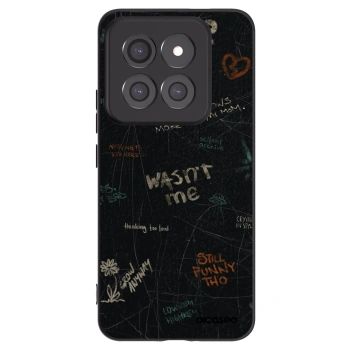 Picasee silikonový černý obal pro Xiaomi 14 Pro - CONFESSION