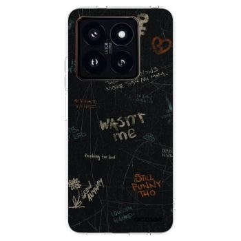 Picasee silikonový průhledný obal pro Xiaomi 14 Pro - CONFESSION