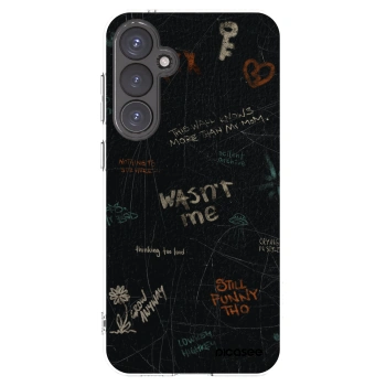 Picasee silikonový průhledný obal pro Samsung Galaxy S23 FE S711B - CONFESSION