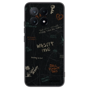 Picasee silikonový černý obal pro Xiaomi Poco X6 Pro - CONFESSION