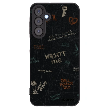 Picasee silikonový černý obal pro Samsung Galaxy A25 A256B 5G - CONFESSION