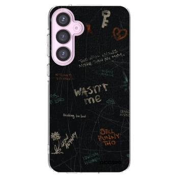 Picasee silikonový průhledný obal pro Samsung Galaxy A55 5G A556B - CONFESSION