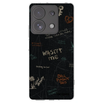 Picasee silikonový průhledný obal pro Xiaomi Redmi Note 13 Pro 4G - CONFESSION
