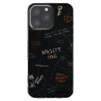 Picasee silikonový průhledný obal pro Apple iPhone 16 Pro Max - CONFESSION