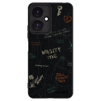 Picasee silikonový černý obal pro Xiaomi Redmi 13C 5G - CONFESSION