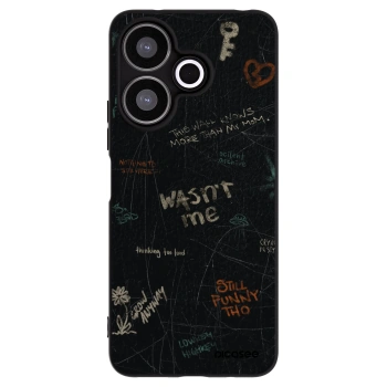 Picasee silikonový černý obal pro Xiaomi Redmi 13 4G - CONFESSION