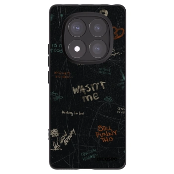 Picasee silikonový černý obal pro Xiaomi Redmi Note 14 Pro 5G - CONFESSION