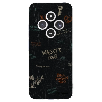 Picasee silikonový průhledný obal pro Xiaomi Redmi 14C - CONFESSION