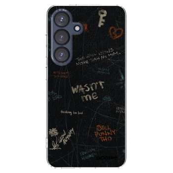 Picasee silikonový průhledný obal pro Samsung Galaxy S25 5G - CONFESSION