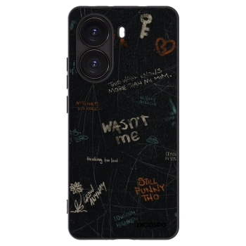 Picasee silikonový černý obal pro Xiaomi Poco X7 Pro 5G - CONFESSION