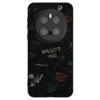 Picasee silikonový černý obal pro Honor Magic7 Pro 5G - CONFESSION