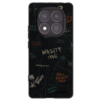 Picasee silikonový černý obal pro Xiaomi Redmi Note 14 Pro 4G - CONFESSION