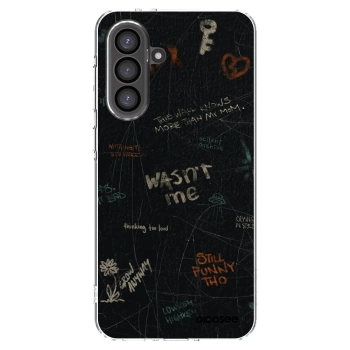 Picasee silikonový průhledný obal pro Samsung Galaxy A56 5G A566B - CONFESSION