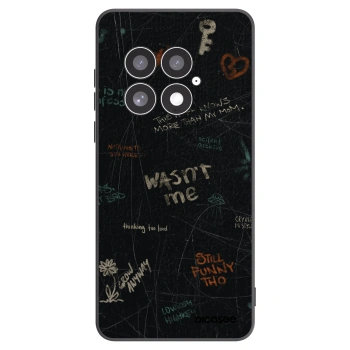 Picasee silikonový černý obal pro OnePlus 13 5G - CONFESSION