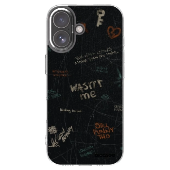 Picasee silikonový průhledný obal pro Apple iPhone 17 - CONFESSION