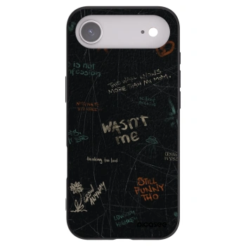 Picasee silikonový černý obal pro Apple iPhone Air - CONFESSION