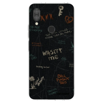 Picasee silikonový průhledný obal pro Xiaomi Redmi 7 - CONFESSION