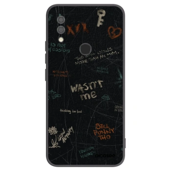 Picasee silikonový černý obal pro Xiaomi Redmi 7 - CONFESSION