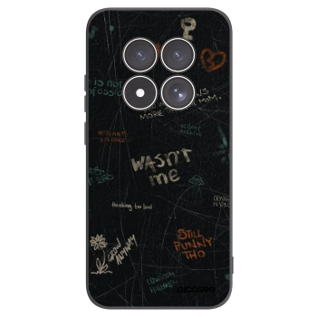 Picasee silikonový černý obal pro Xiaomi Redmi Note 15 Pro 4G - CONFESSION