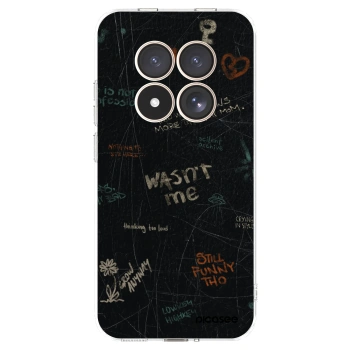 Picasee silikonový průhledný obal pro Xiaomi Redmi Note 15 Pro 4G - CONFESSION