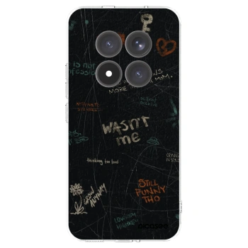 Picasee silikonový průhledný obal pro Xiaomi Redmi Note 15 Pro+ - CONFESSION