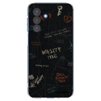 Picasee silikonový průhledný obal pro Samsung Galaxy A17 5G - CONFESSION