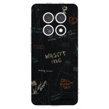 Picasee silikonový průhledný obal pro Xiaomi Redmi Note 15 - CONFESSION