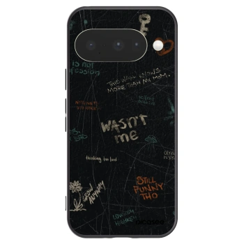 Picasee silikonový černý obal pro Google Pixel 10 - CONFESSION