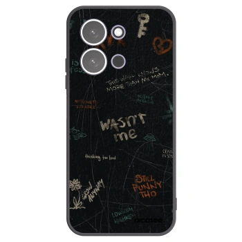 Picasee silikonový černý obal pro Xiaomi Redmi 15C 5G - CONFESSION