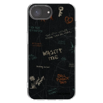 Picasee silikonový průhledný obal pro Apple iPhone 17e - CONFESSION