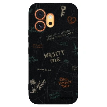 Picasee silikonový černý obal pro Honor 600 - CONFESSION