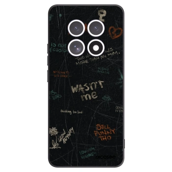 Picasee silikonový černý obal pro Xiaomi Redmi Note 15 5G - CONFESSION