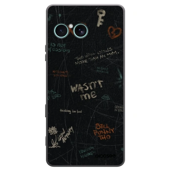Picasee silikonový černý obal pro Sony Xperia 10 VII - CONFESSION