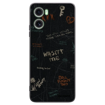 Picasee silikonový černý obal pro Motorola Moto G06 - CONFESSION