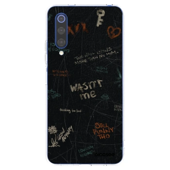 Picasee silikonový průhledný obal pro Xiaomi Mi 9 SE - CONFESSION