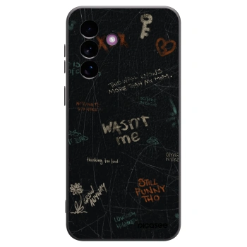Picasee silikonový černý obal pro Samsung Galaxy A37 - CONFESSION