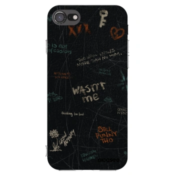 Picasee silikonový průhledný obal pro Apple iPhone 8 - CONFESSION